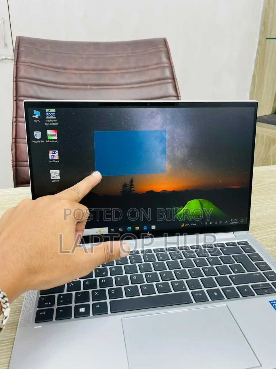 HP ElitBook 1040 G8|Intel i5-11 Gen|16 RAM|512 SSD|360 Convertible Touch