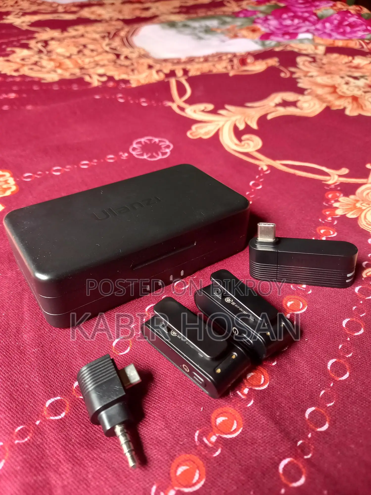 Ulanzi A100 ওয়ারলেস মাইক্রোফোন অরিজিনাল