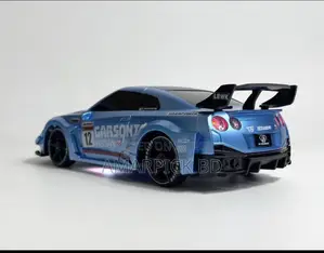 Buy 1:24 Nissan Gtr R35 Rc Drift Car Metallic Blue Edition