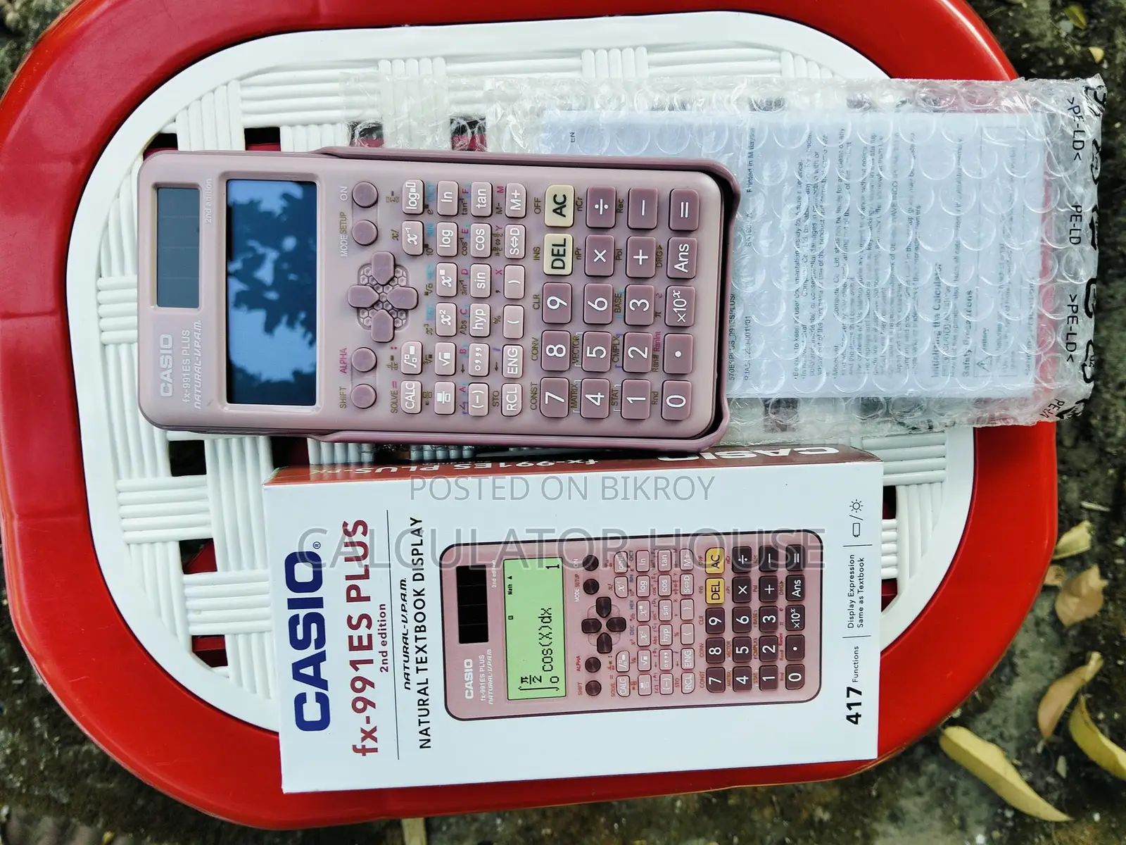 Casio Calculator Fx 991 Es Plus Pink