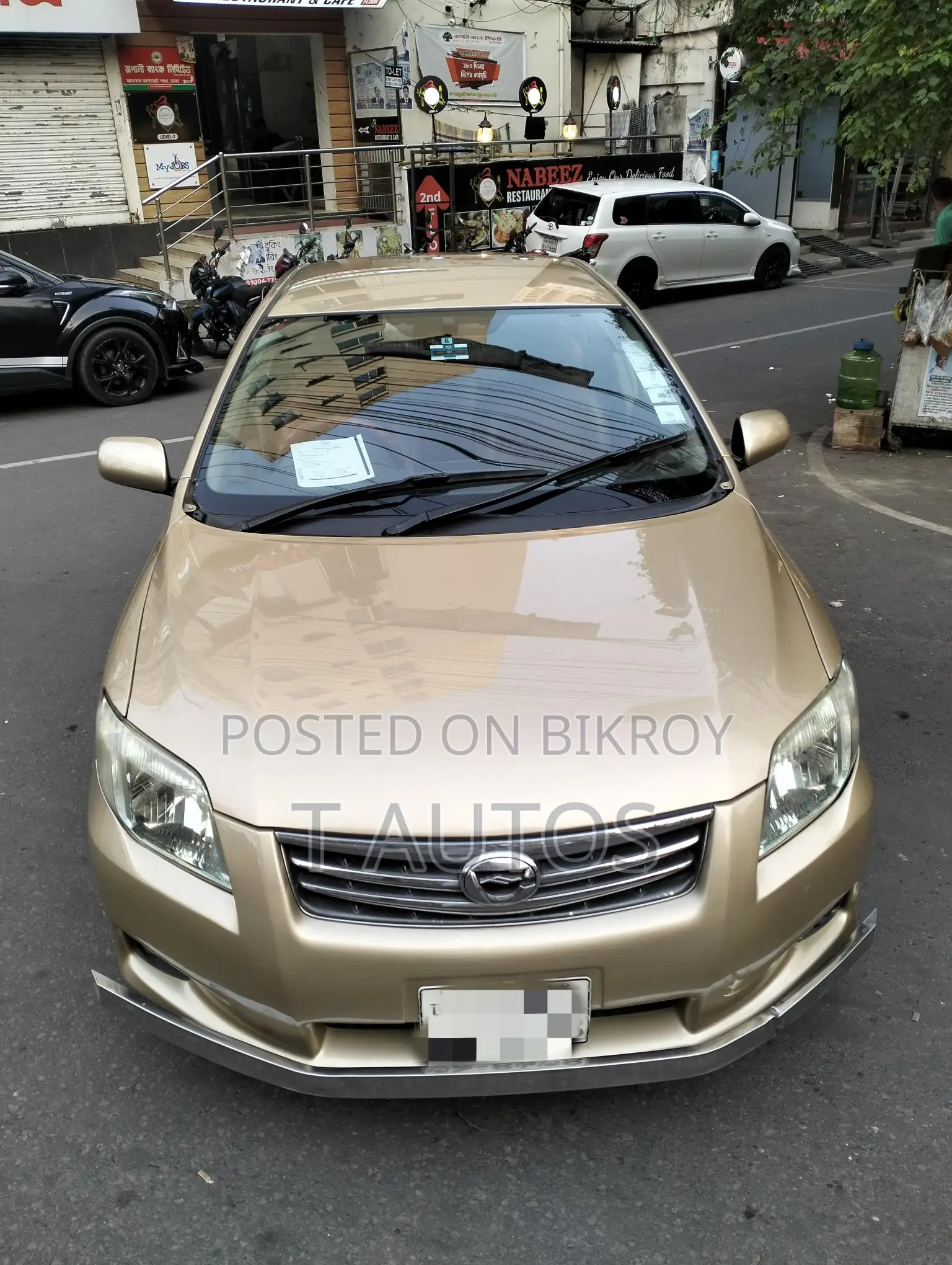 Toyota Axio old shape 2011