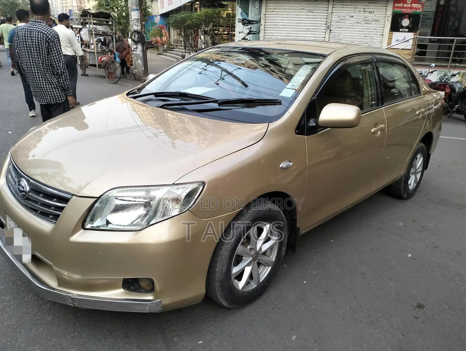 Toyota Axio old shape 2011