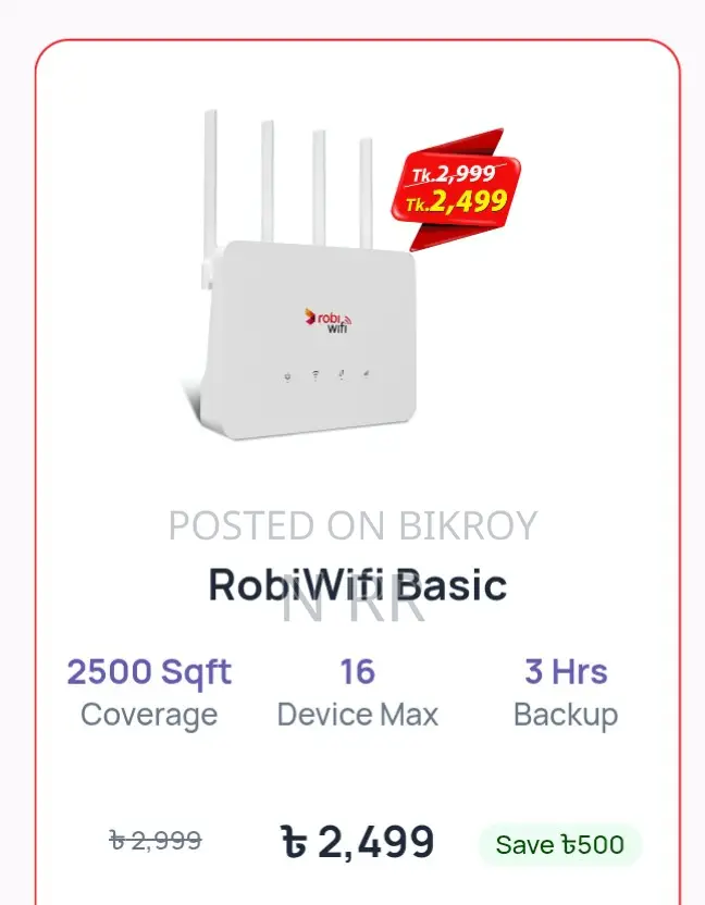 Robi WI-FI New