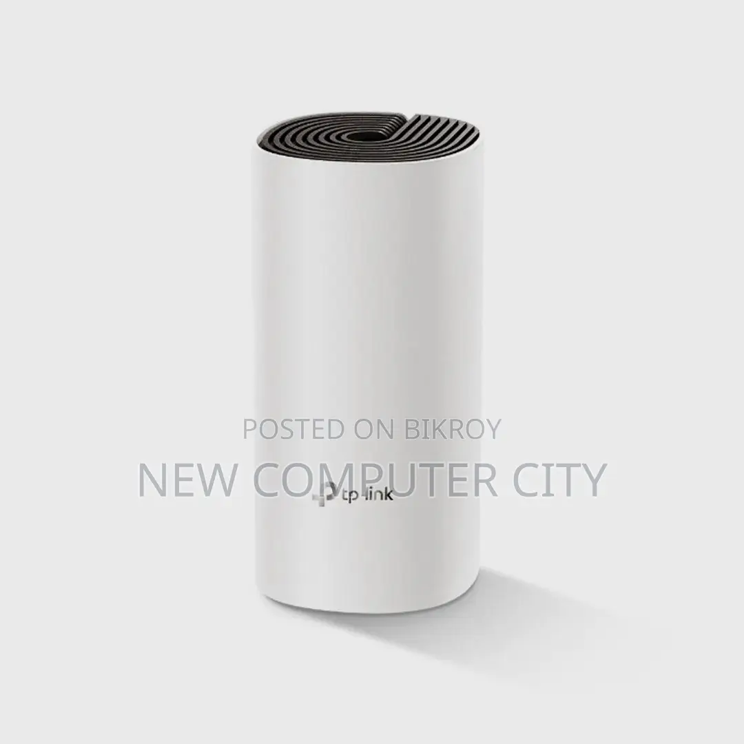 TP-Link Deco E4 (সিঙ্গেল প্যাক) হোল হোম মেশ ওয়াই-ফাই সিস্টেম ডুয়াল-ব্যান্ড