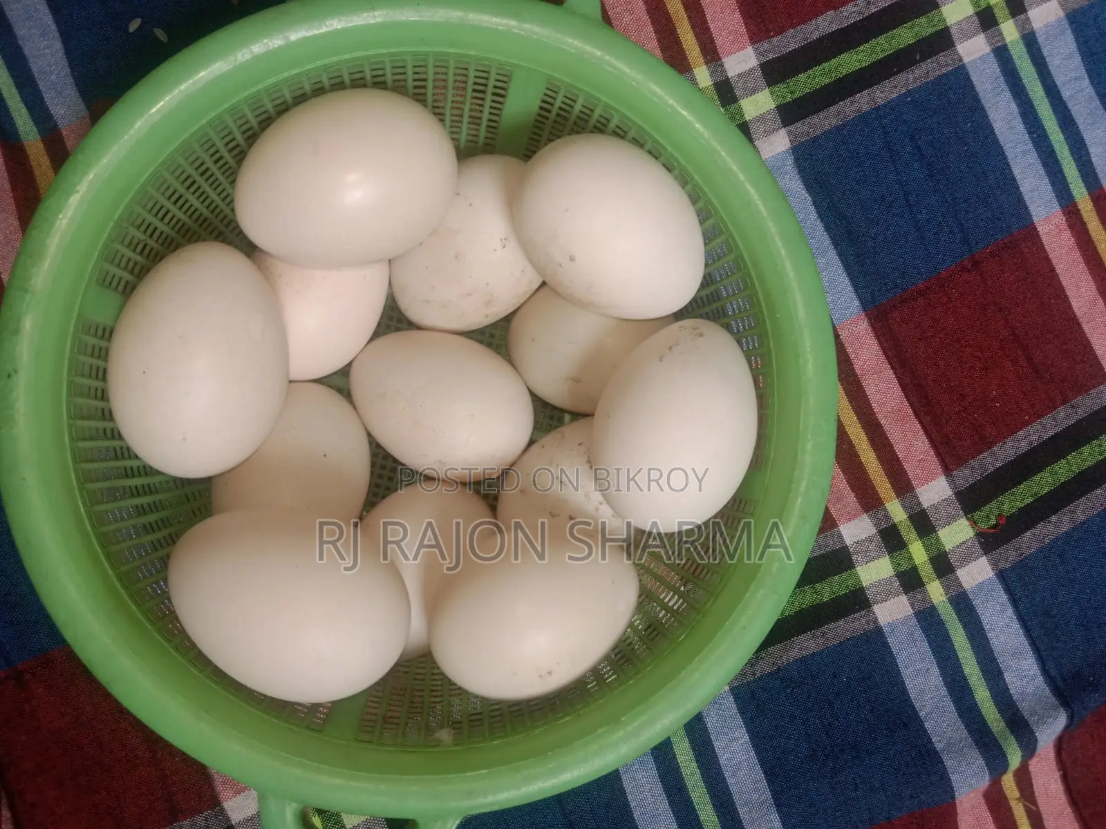 সাদা চিনা হাসের ডিম বিক্রি