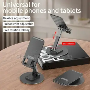 360° Metal Mobile Stand & Tablet Holder - Relieve Neck and Hand Pain!
