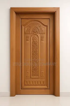 Mahogany Wood Doors with Frames