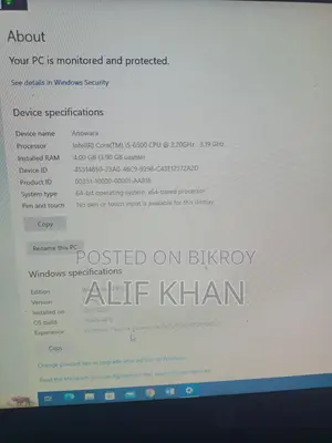 All in One..pc Hp Pro One 400 G2 20-in Non Touch-