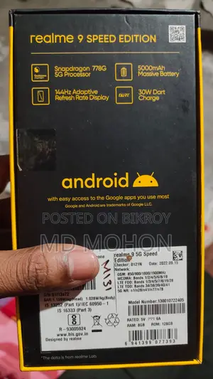 Realme speed 9 (Used)