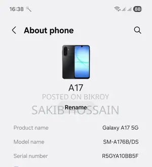 Samsung Galaxy A17 (Used)