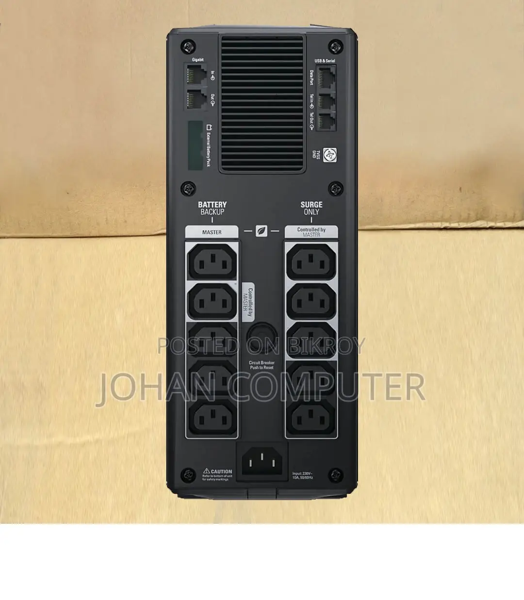 APC Back-UPS Pro 1.5 KVA Online UPS