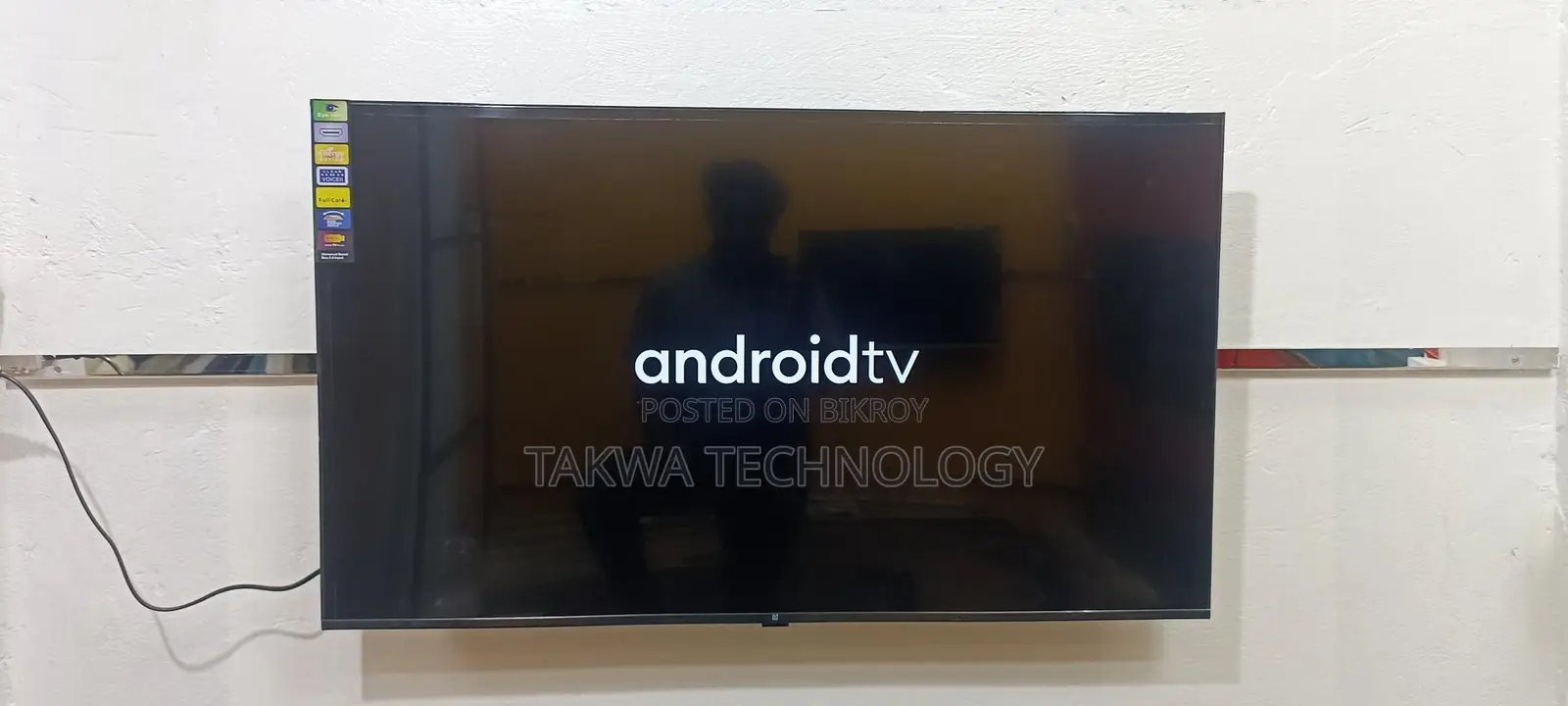 One Plus-43"Inche Smart Android Framless Voice Control Dolby Audio Sound