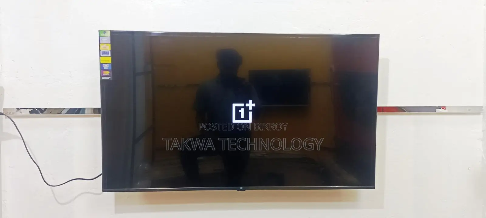 One Plus-43"Inche Smart Android Framless Voice Control Dolby Audio Sound