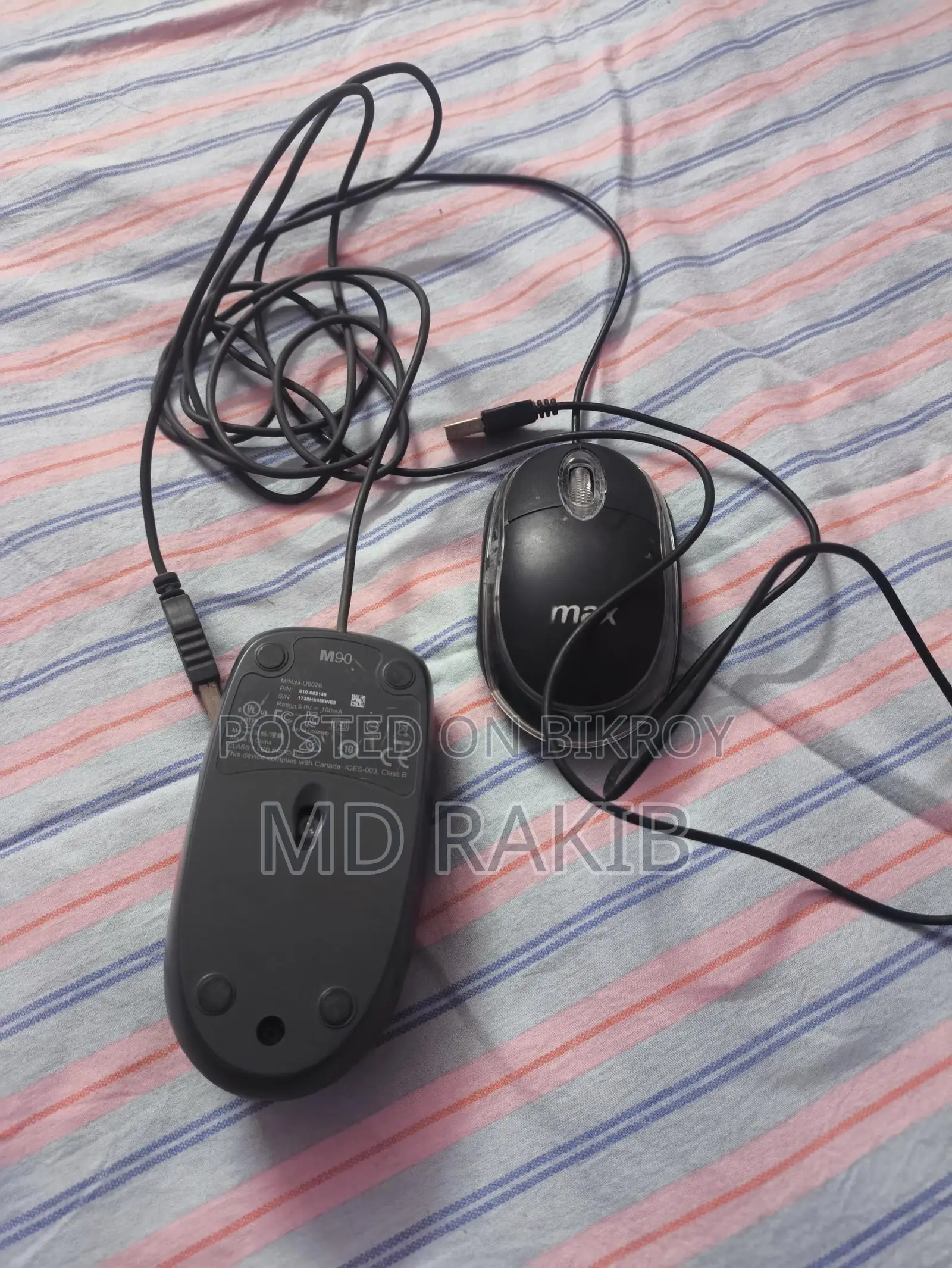 Logitech and Max Mouse