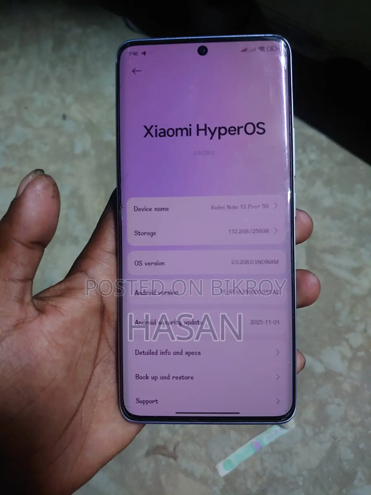 Xiaomi Redmi Note 13 Pro Plus 5g (Used)