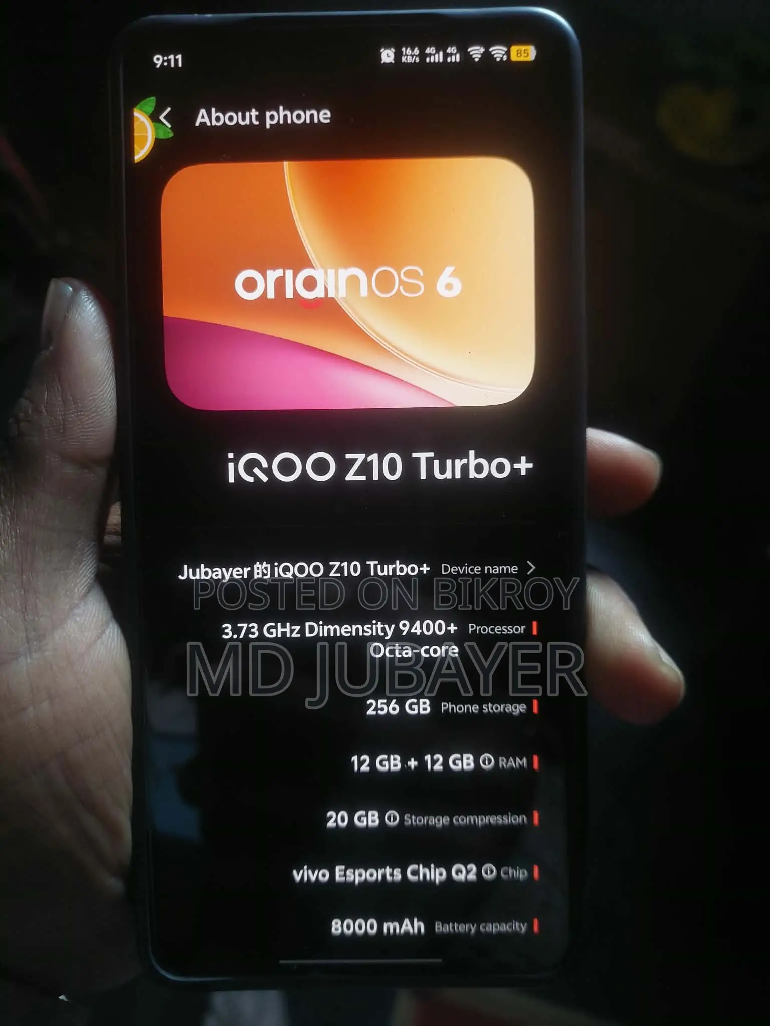 iQOO z10 turbo plus (Used)