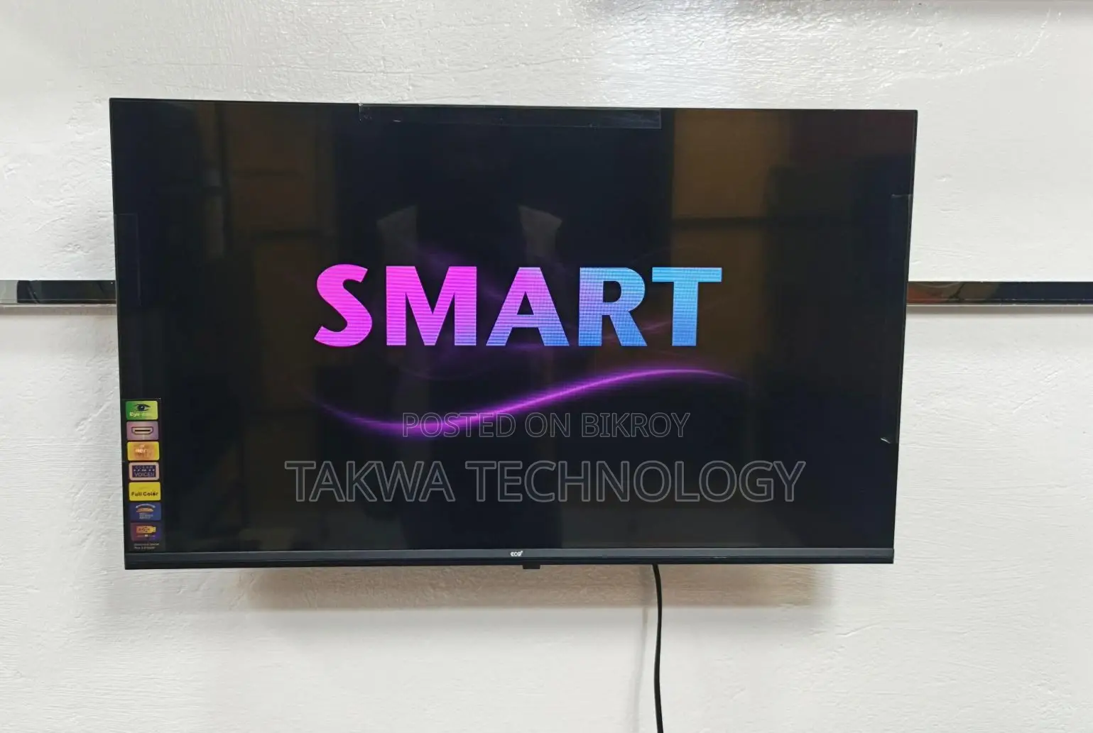 Eco Plus-32" Inch Smart Dolby Sound Frameless Korean TV