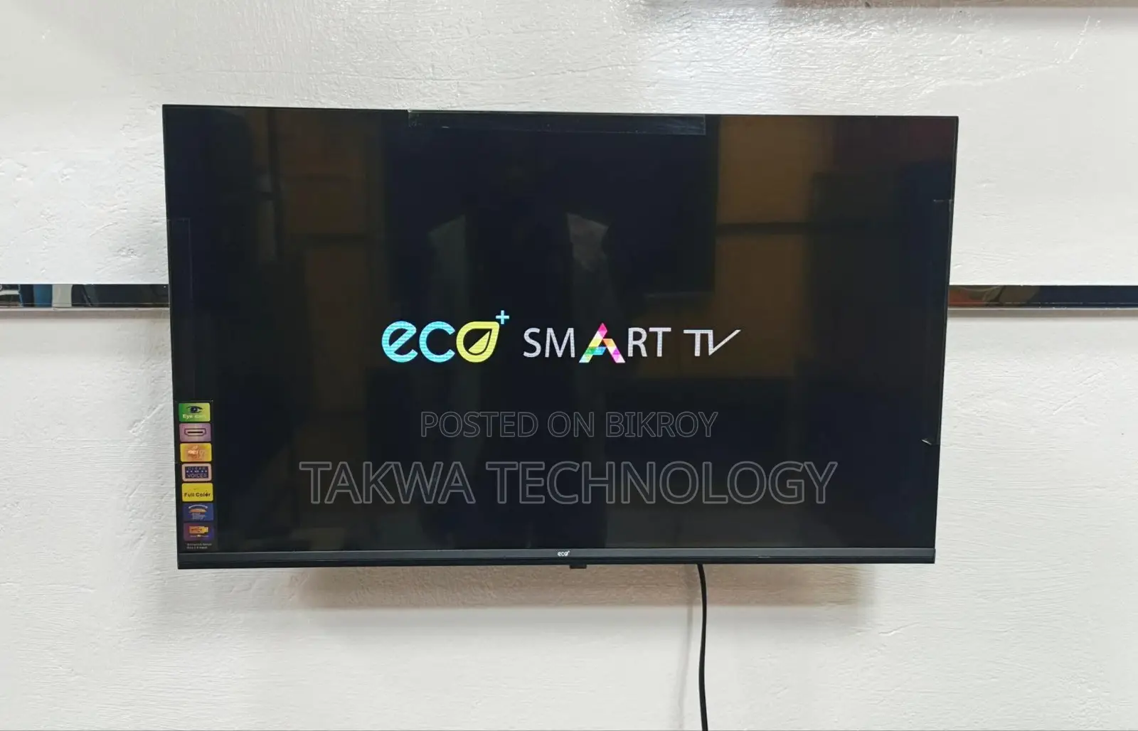 Eco Plus-32" Inch Smart Dolby Sound Frameless Korean TV