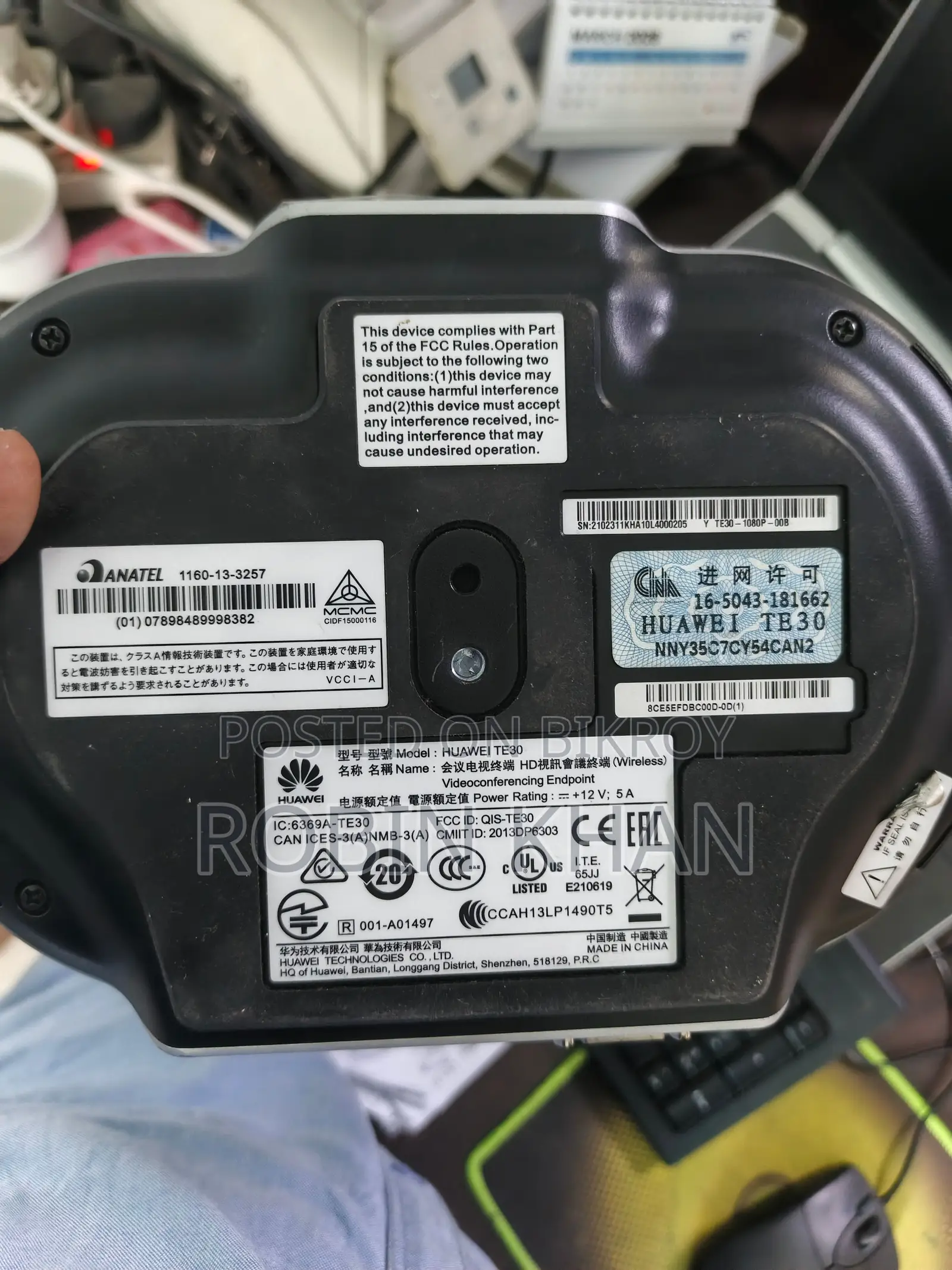 Huawei TE30 ভিডিও কনফারেন্স সিস্টেম ভালো অবস্থায়
