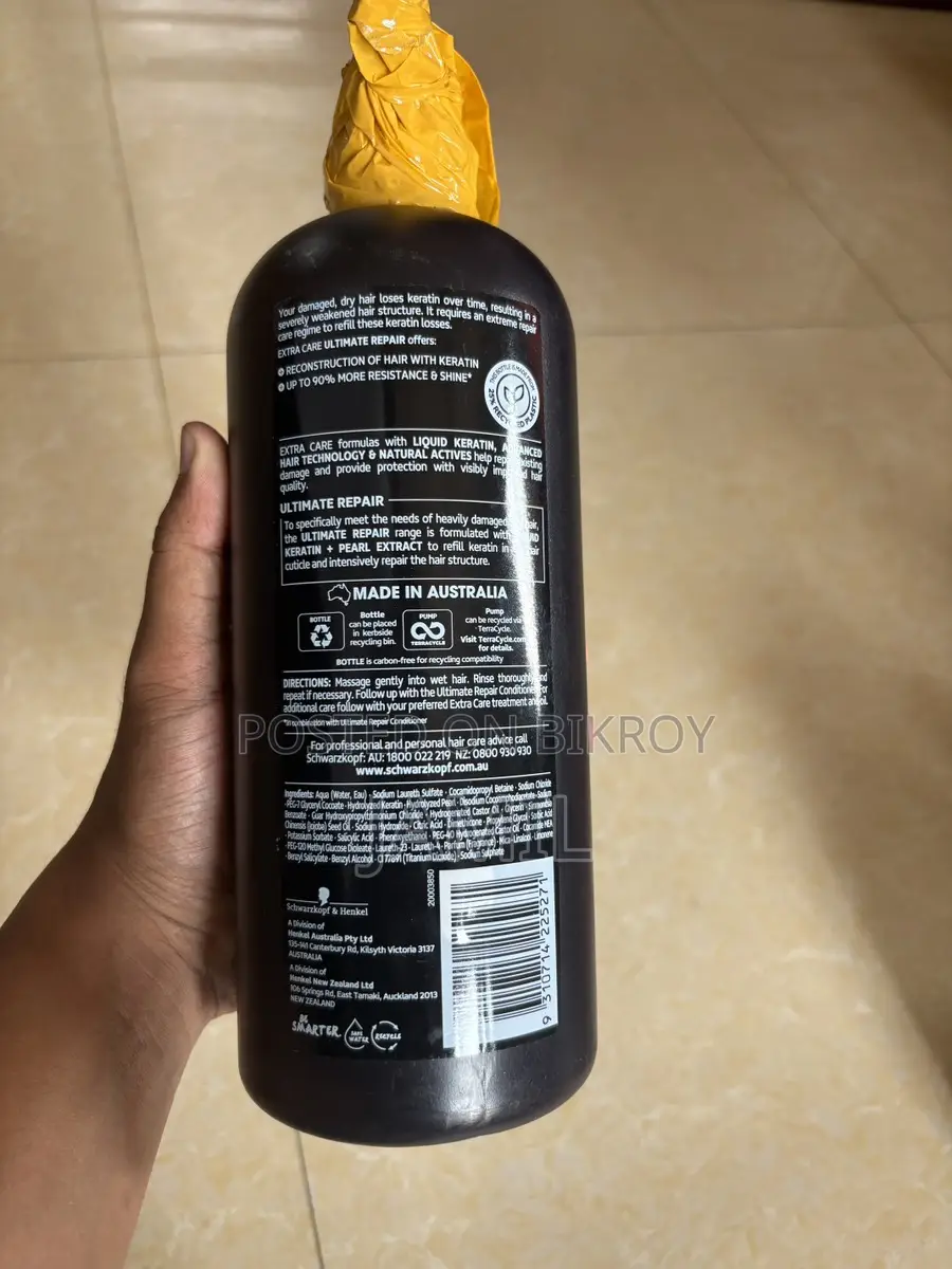 Schwarzkopf Extra Care And Repair Shampoo