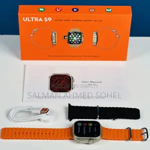 S9 Ultra সিম এবং ক্যামেরা এন্ড্রয়েড ঘড়ি, ১৬/২৫৬ জিবি র‍্যাম রোম