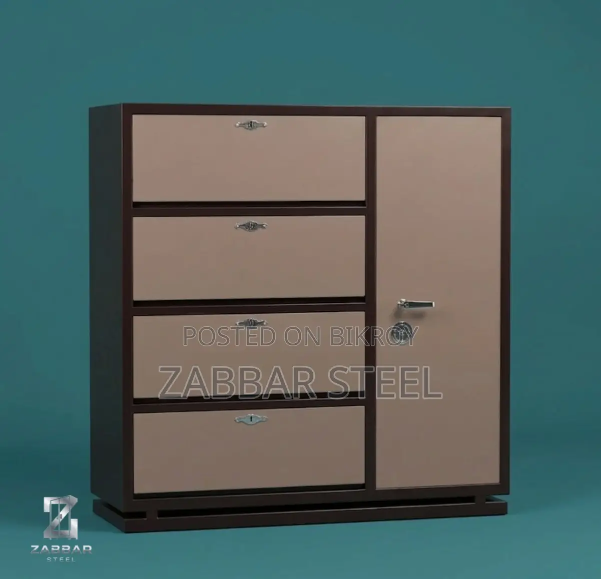 Jabbar Steel – Sturdy and Stylish Steel Wardrobe