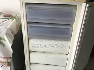 A drawer-style deep freezer.