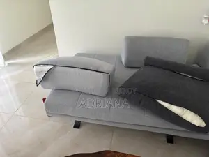 Set of 2 Modular Coaches with Arm Holders, Backrest & Pillows
