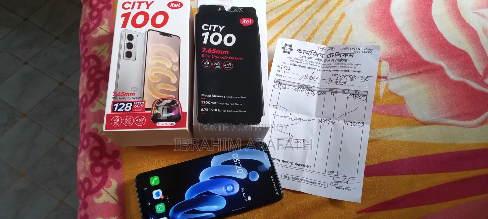 Itel CITY 100 6/128 (Used)