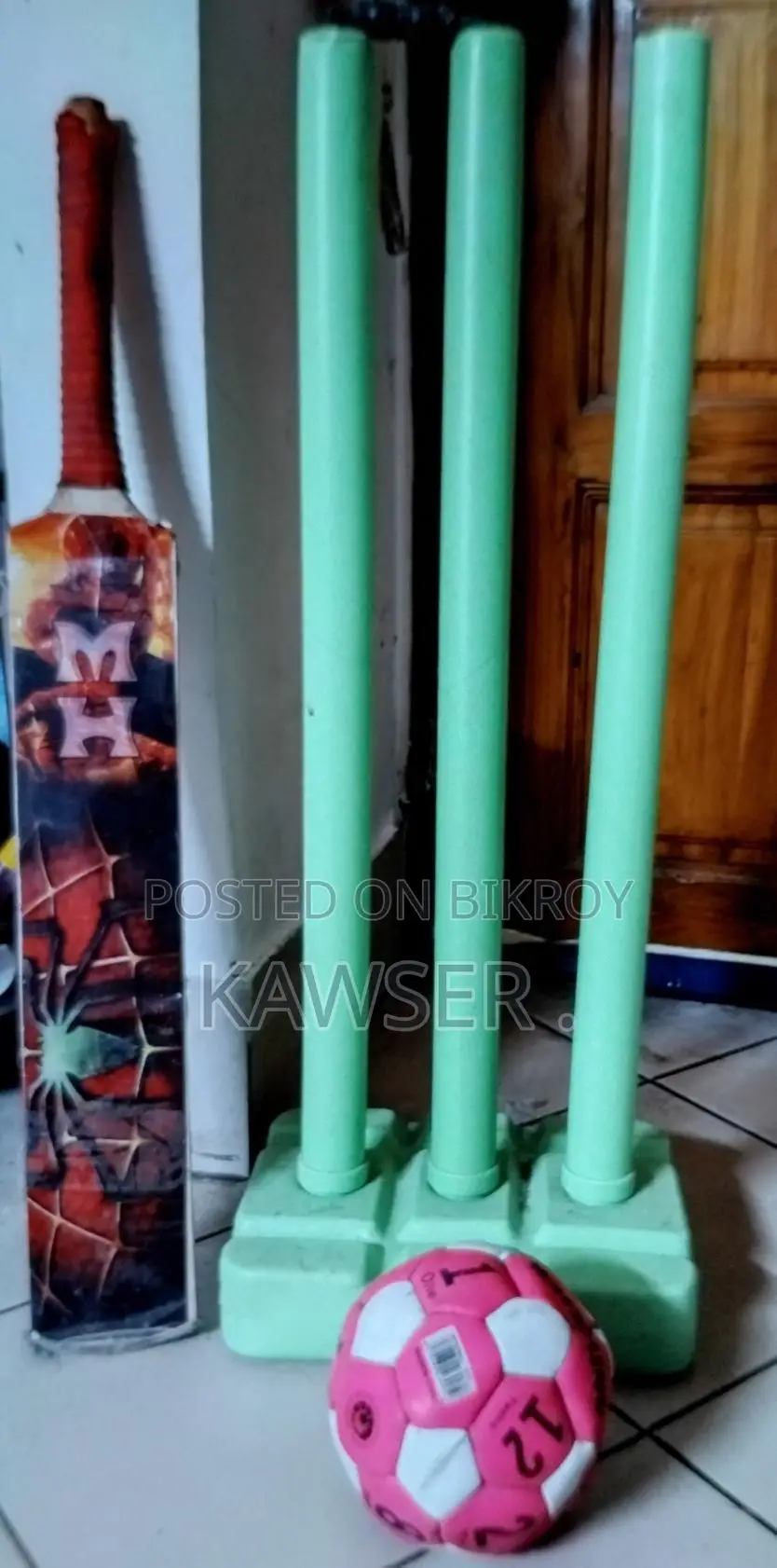 Cricket Bat, Stamp, Football