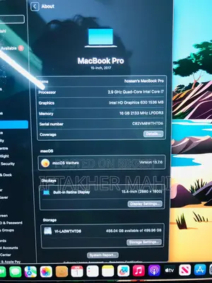 Apple (Used) laptop