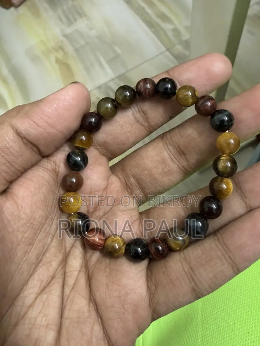 আসল মিক্সড ক্রিস্টাল ব্রেসলেট