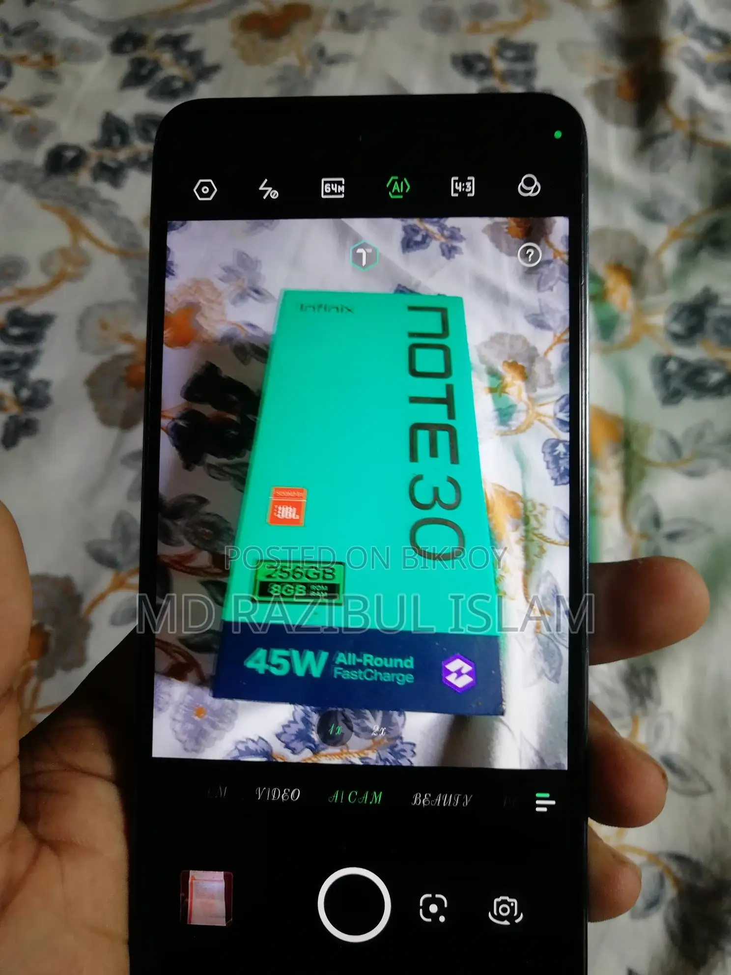 Infinix Note 30 8/256 (Used)