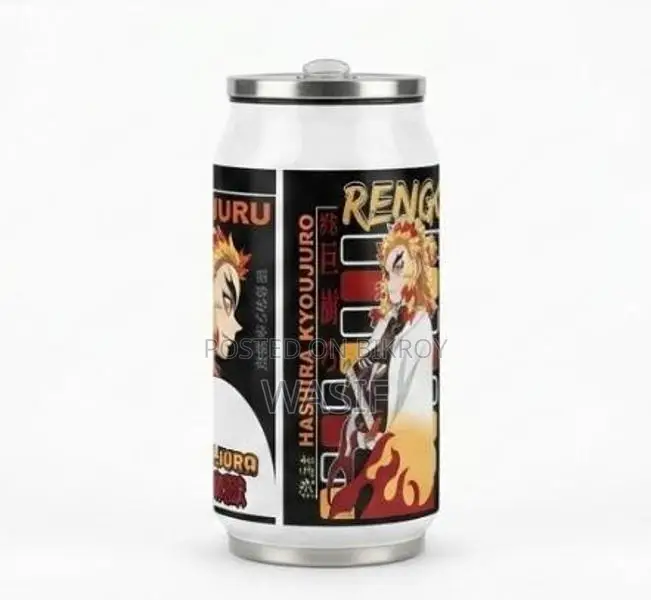 Anime Rengoku Customed Design Water Bottle
