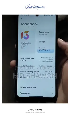 Xiaomi Poco X3 Pro (Used)