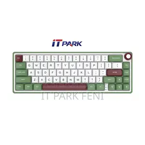Royal Kludge RK R65 Wired RGB Hot Swap Greensand Mechanical Keyboard