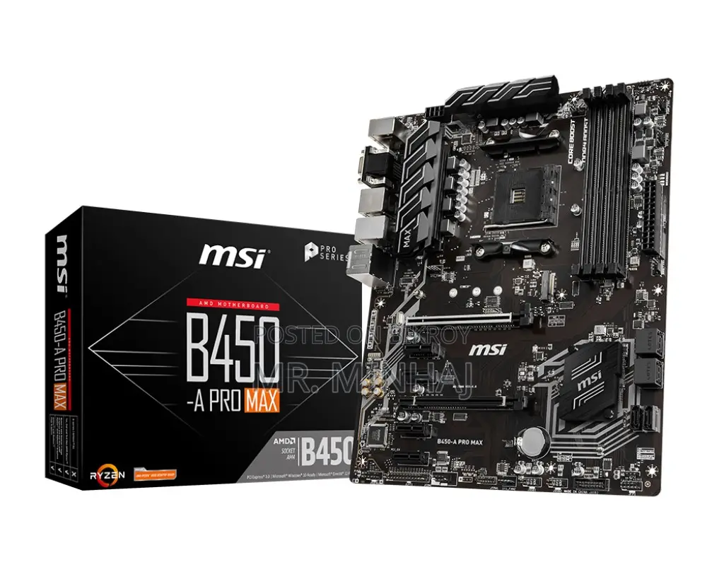 Msi B450m-a-pro Max