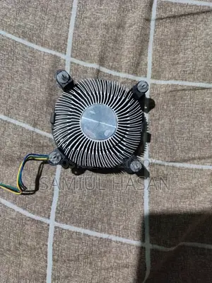 Cpu coolar fan with hit sink