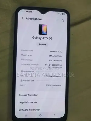Samsung Galaxy A25 (Used)