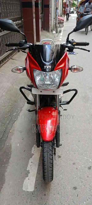TVS Metro Plus 2017 Red