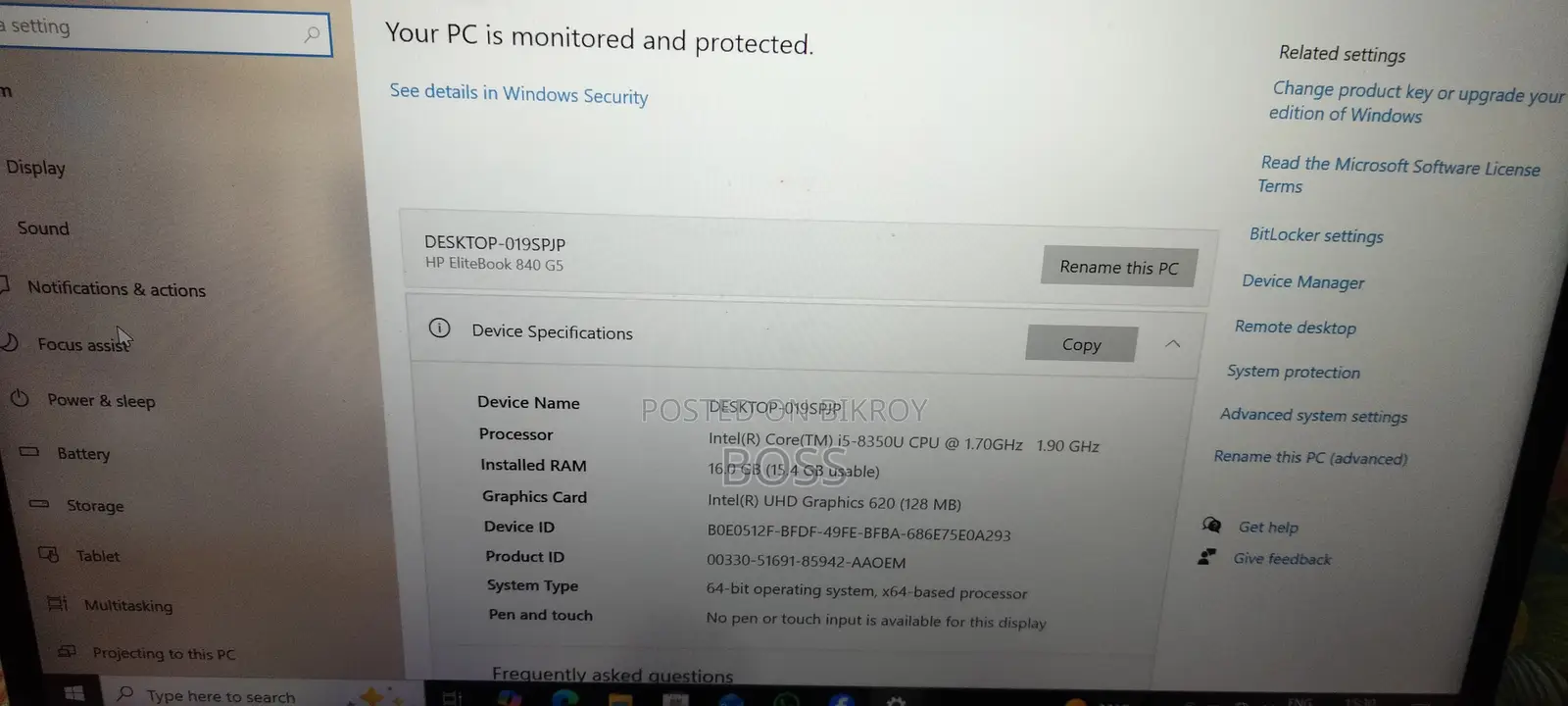 Hp Laptop Full Fresh.