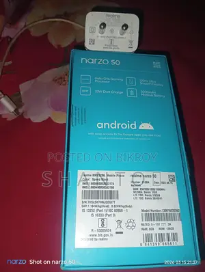 Realme Narzo 50 6/128 (Used)