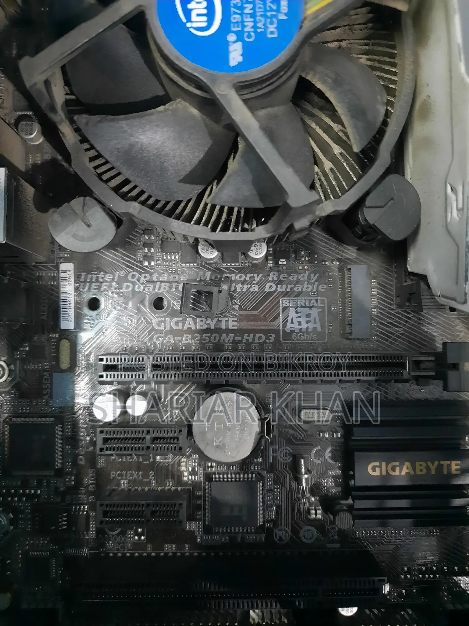 Intel Core I5 7500 7th Gen + Gygabite B250m Hd3 Motherboard