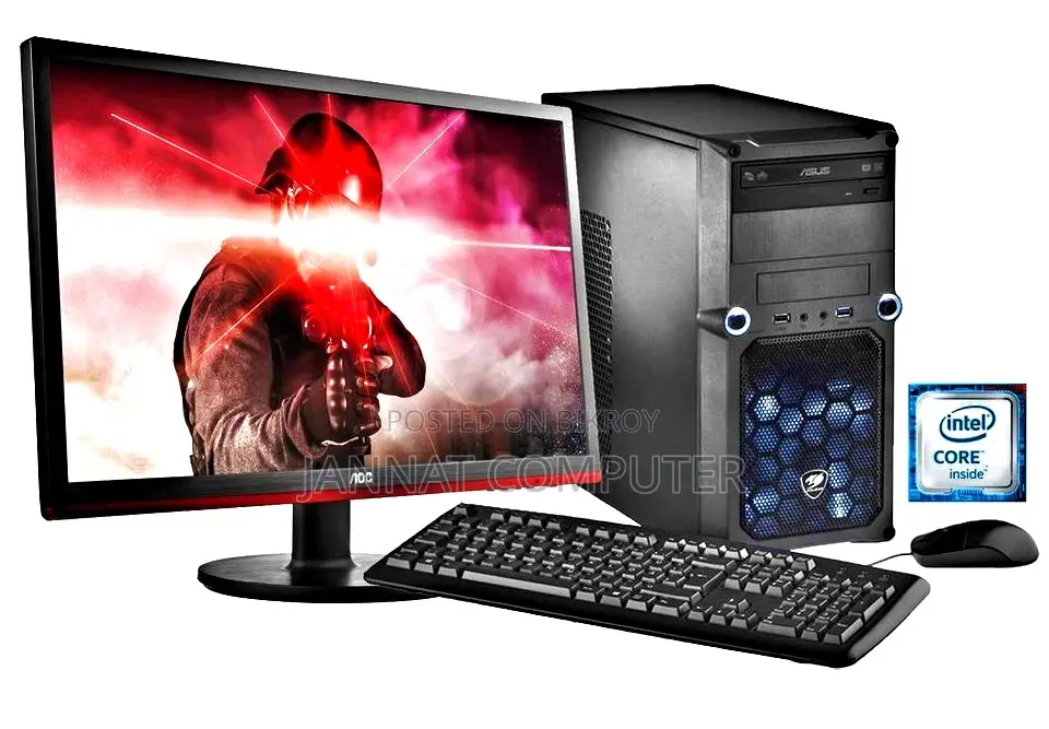 নিউ Core i5 + 8GB+এসএসডি 128GB+রোম 1000GB+এইচপি 20"LED