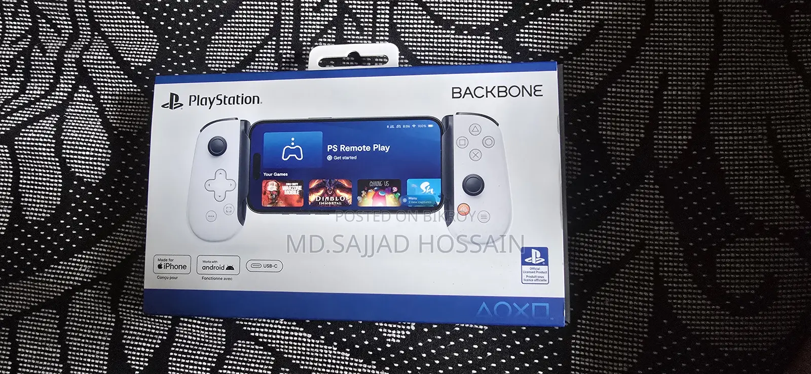 Backbone 2nd Generation Gaming For Iphone And Android Both Are Supported