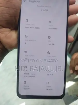 Infinix Note 12 . (Used)