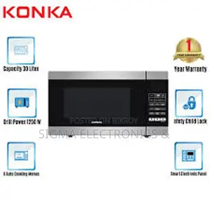 BRAND NEW KONKA MICROWAVE WITH AIR FRYER (30 LITER)