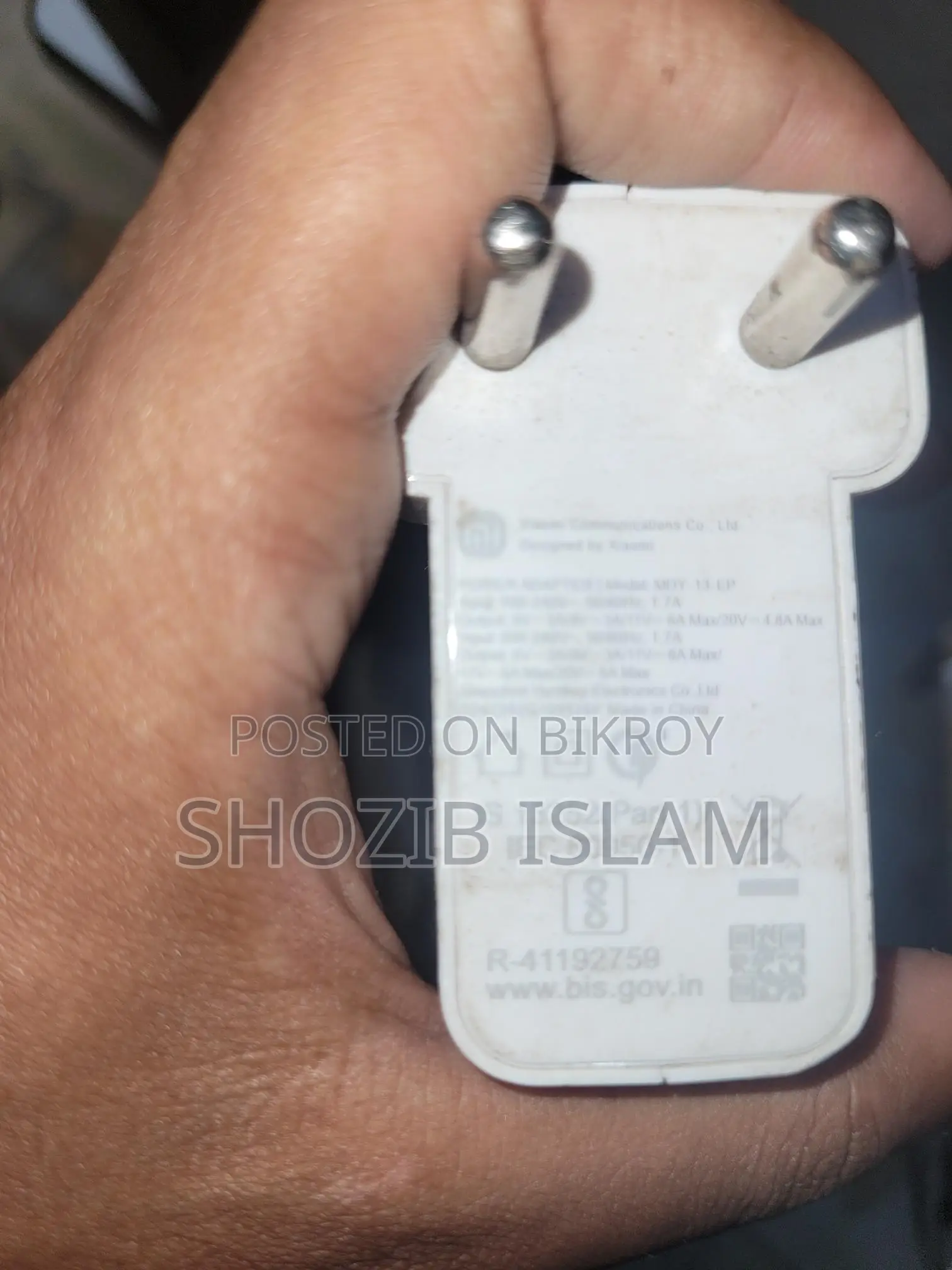 Redmi Note 11t Pro+ Er Orginal Charger 120w