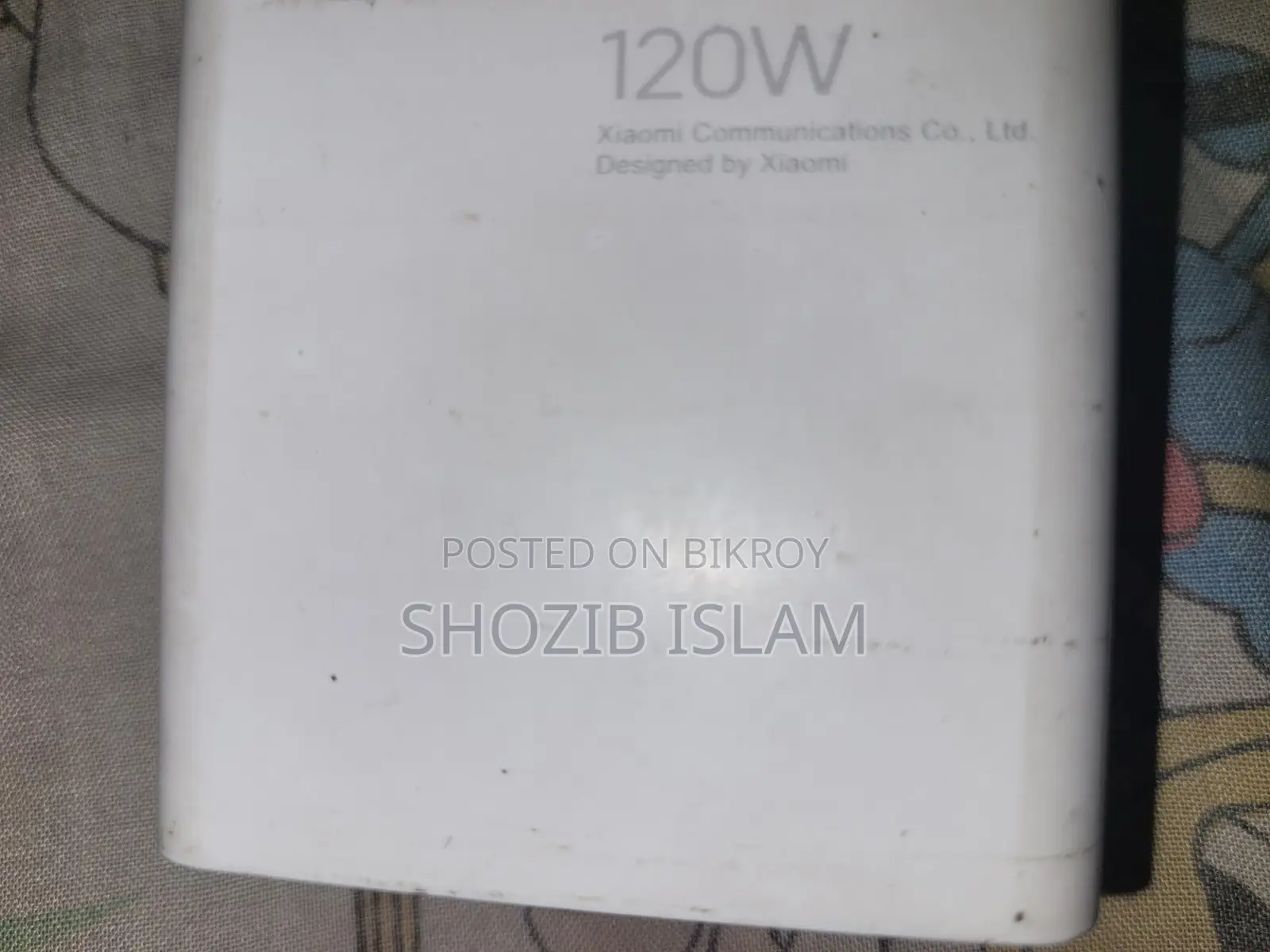 Redmi Note 11t Pro+ Er Orginal Charger 120w