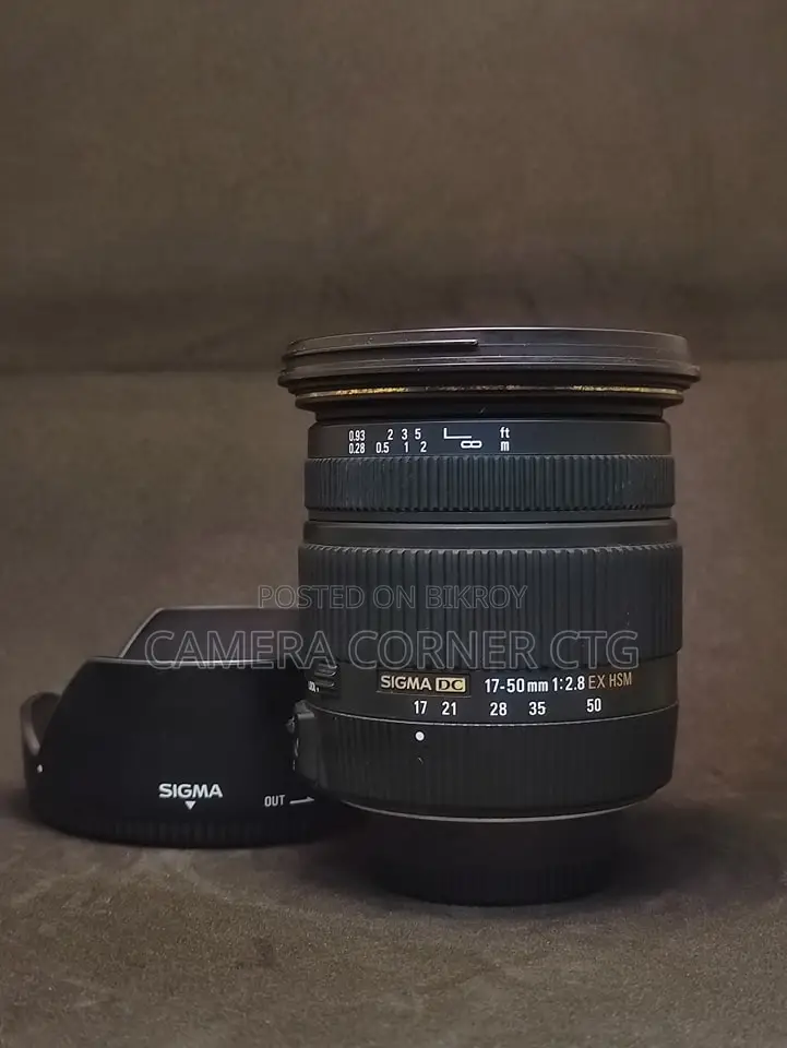 Sigma 17-50mm 2.8 For Canon